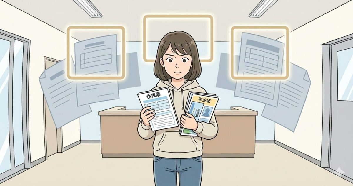 免許取得は住民票を移してない学生でも可？重要な3点を解説