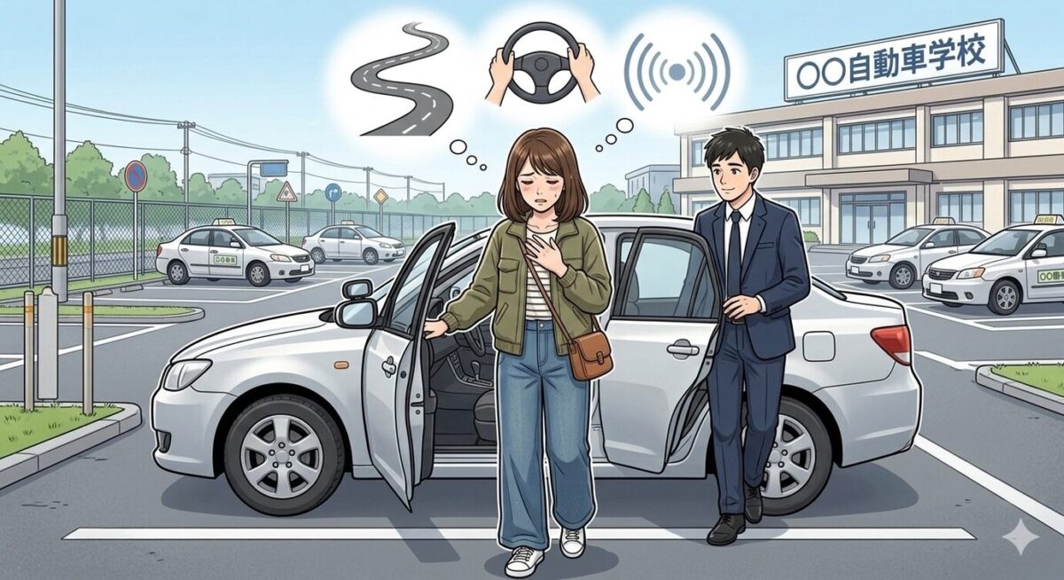 卒検で検定中止と言われないで最後まで走れたら合格確定か？