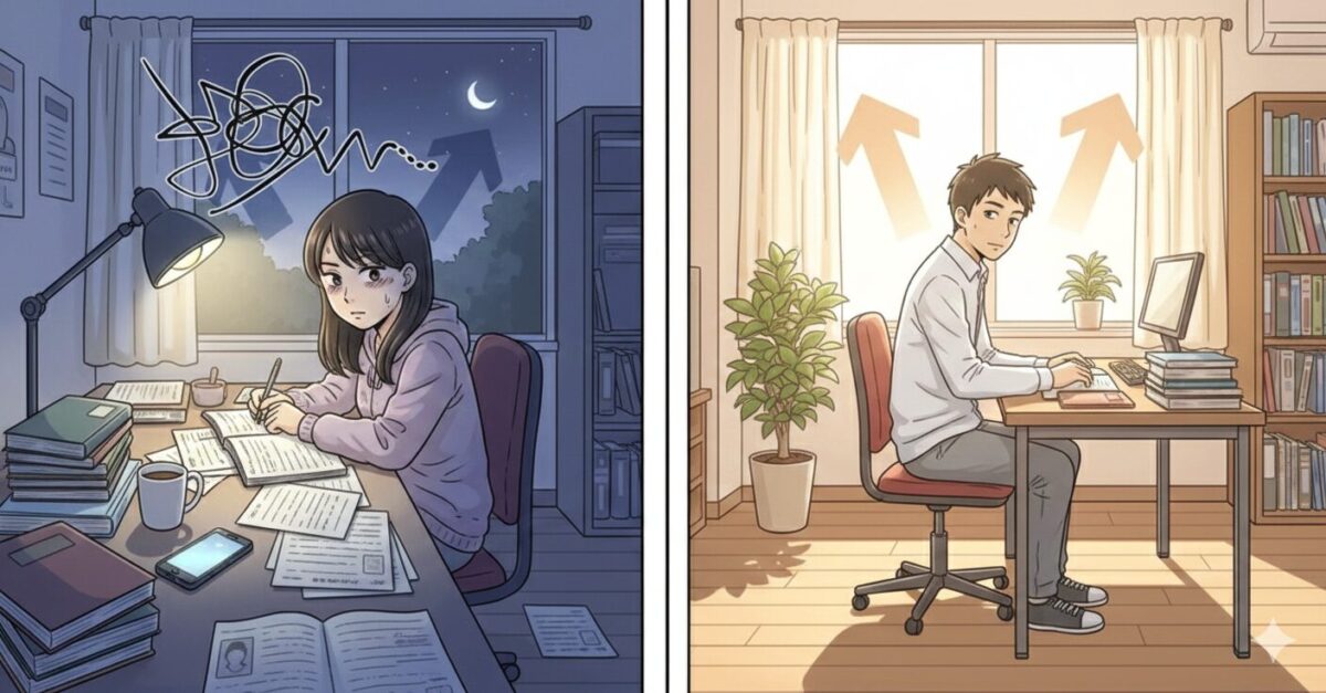 本免の勉強は一夜漬けでOK？受かる人と落ちる人の違い