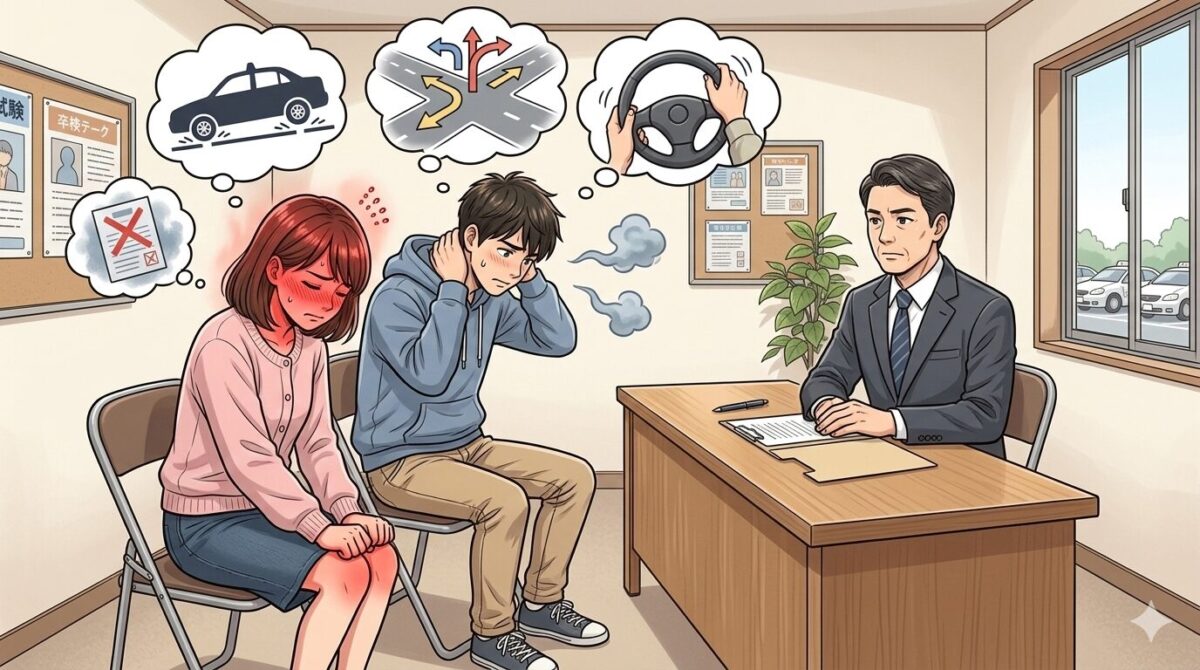 卒検落ちた、恥ずかしい…けど大丈夫、次は絶対受かる根拠