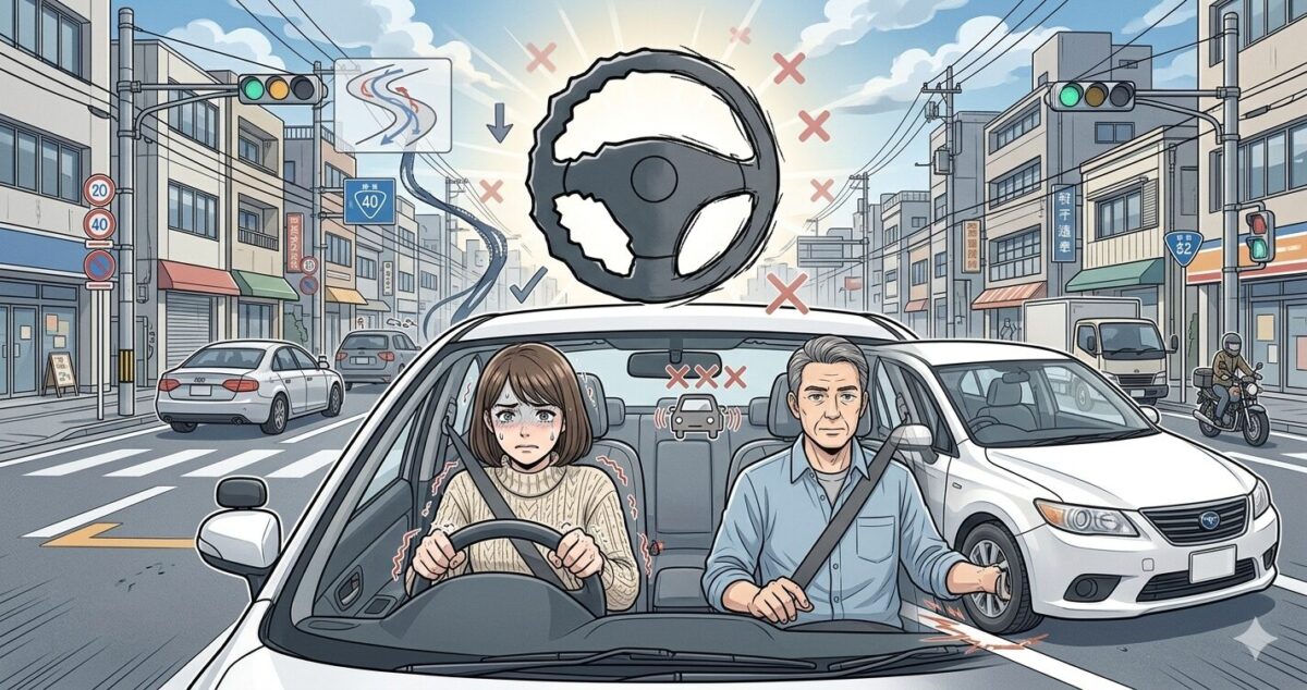 教習所や路上で運転が下手すぎて辛い生徒さん、いませんか？