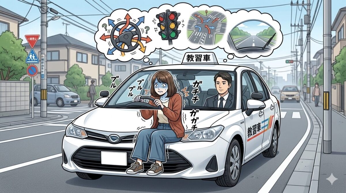 卒検で緊張しない方法5選！ガチガチをほぐしブルブルを防止