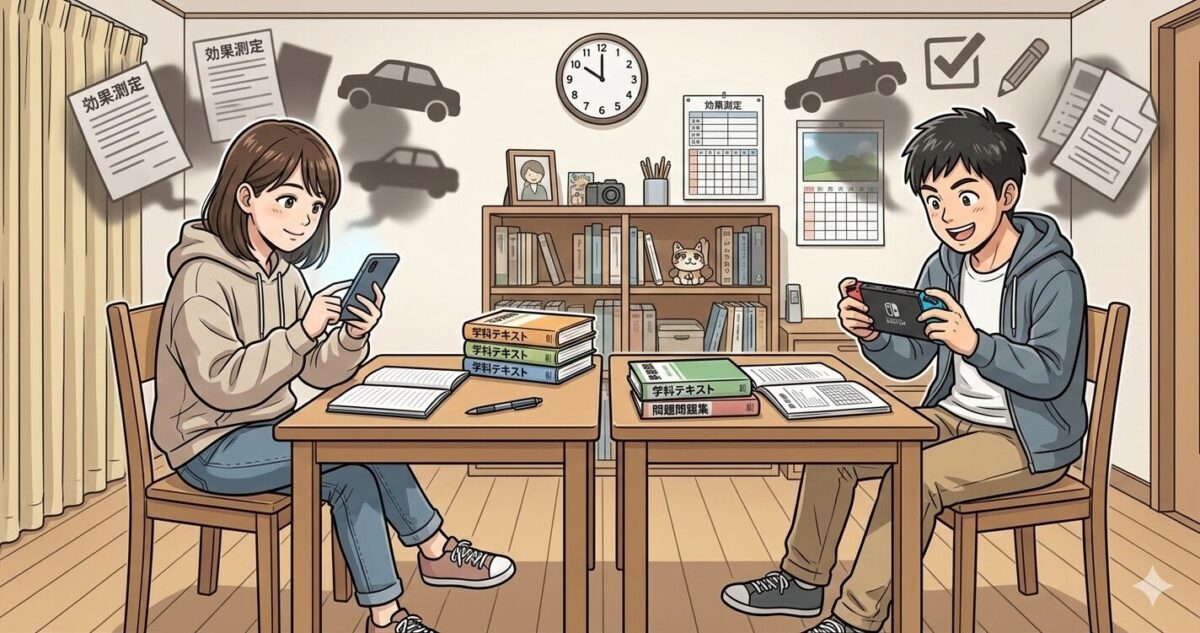 効果測定はノー勉で受かる？予想確率30％の甘くない現実