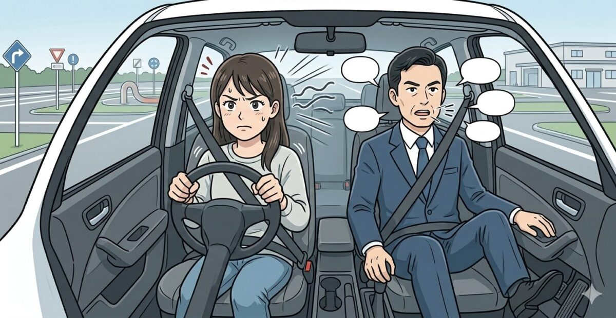 教習所で教官はわざと話しかけたり煽ってくる？意図を解明！