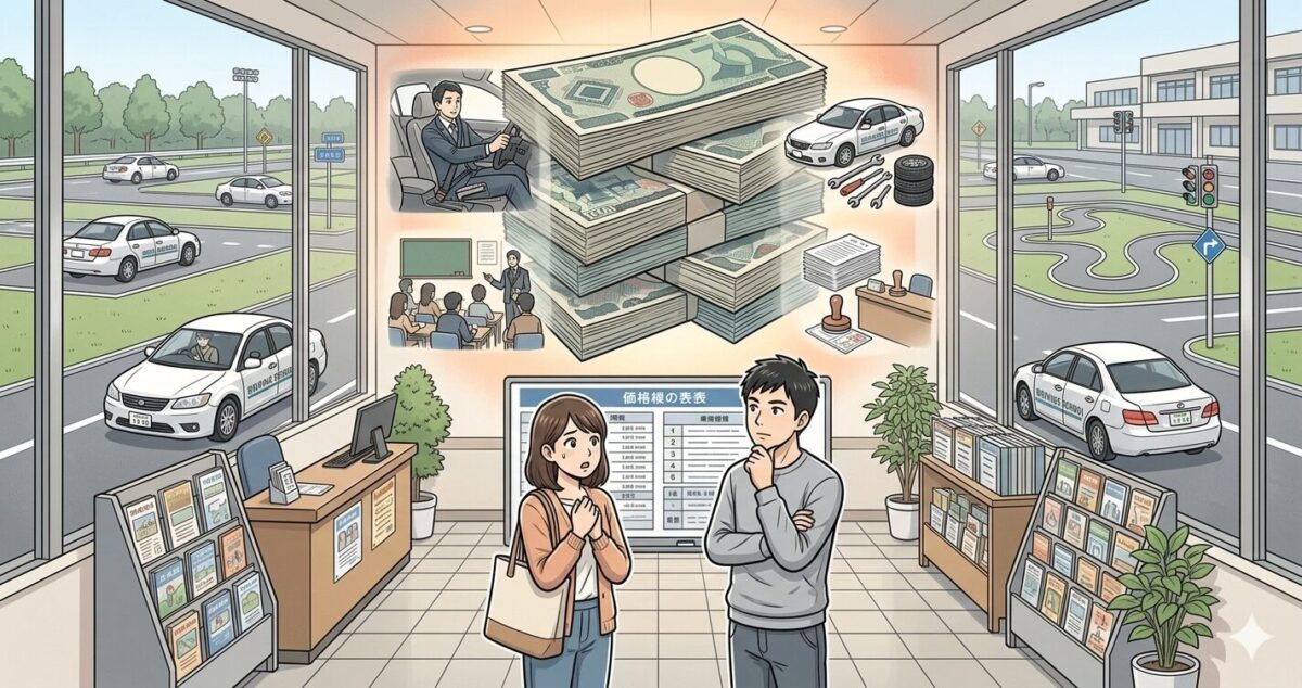 教習所はなぜ高い？知られざる4つの理由＆約30万円の内訳